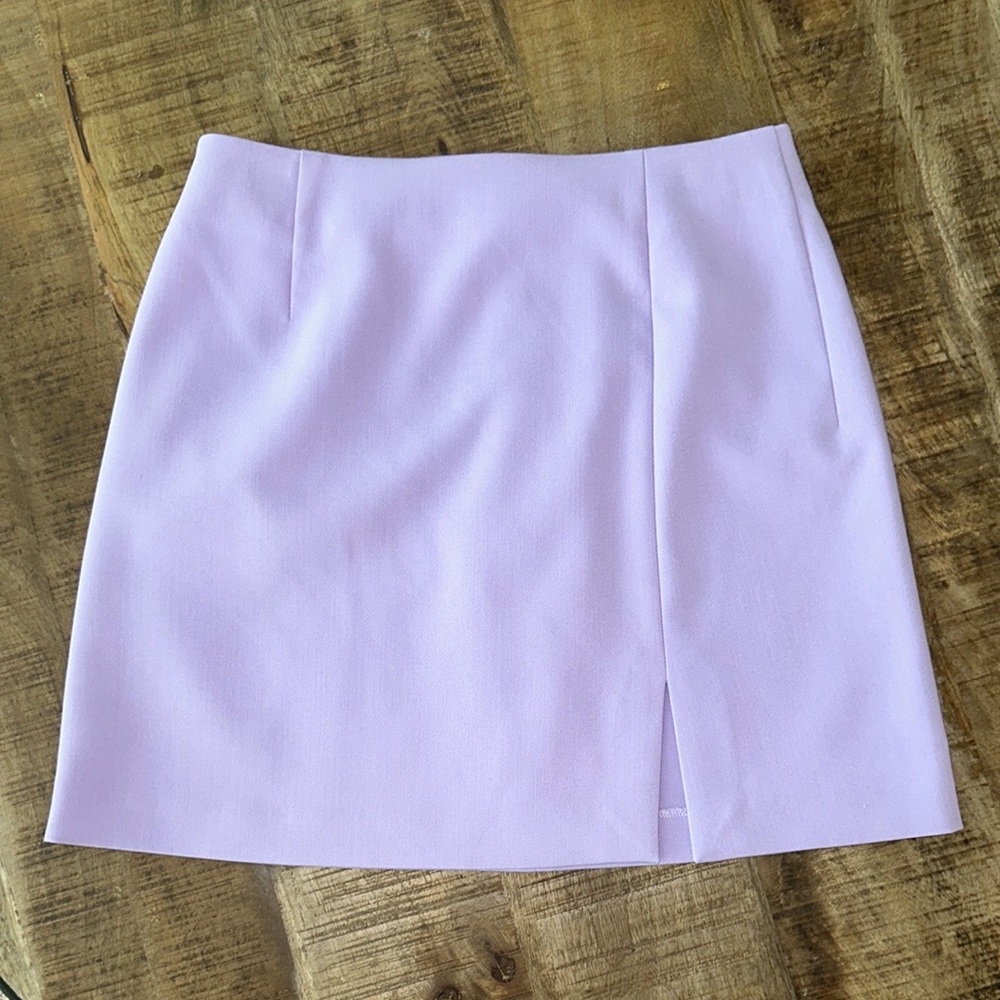 Uniqlo Lavender Mini Skirt